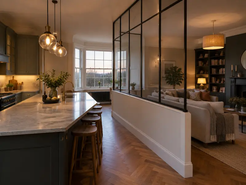 Steel glazing (illustrative photo)