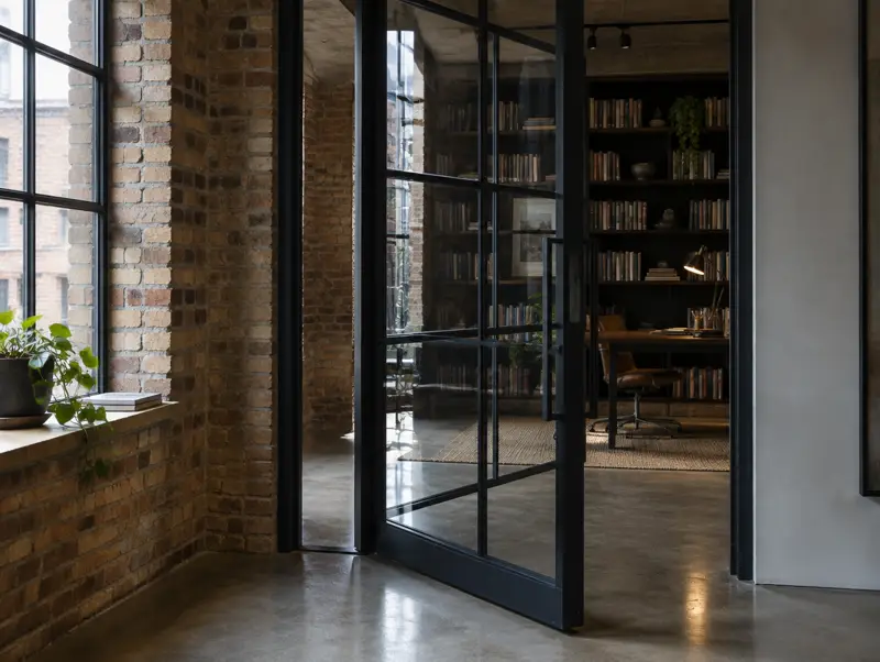 Steel glazing (illustrative photo)